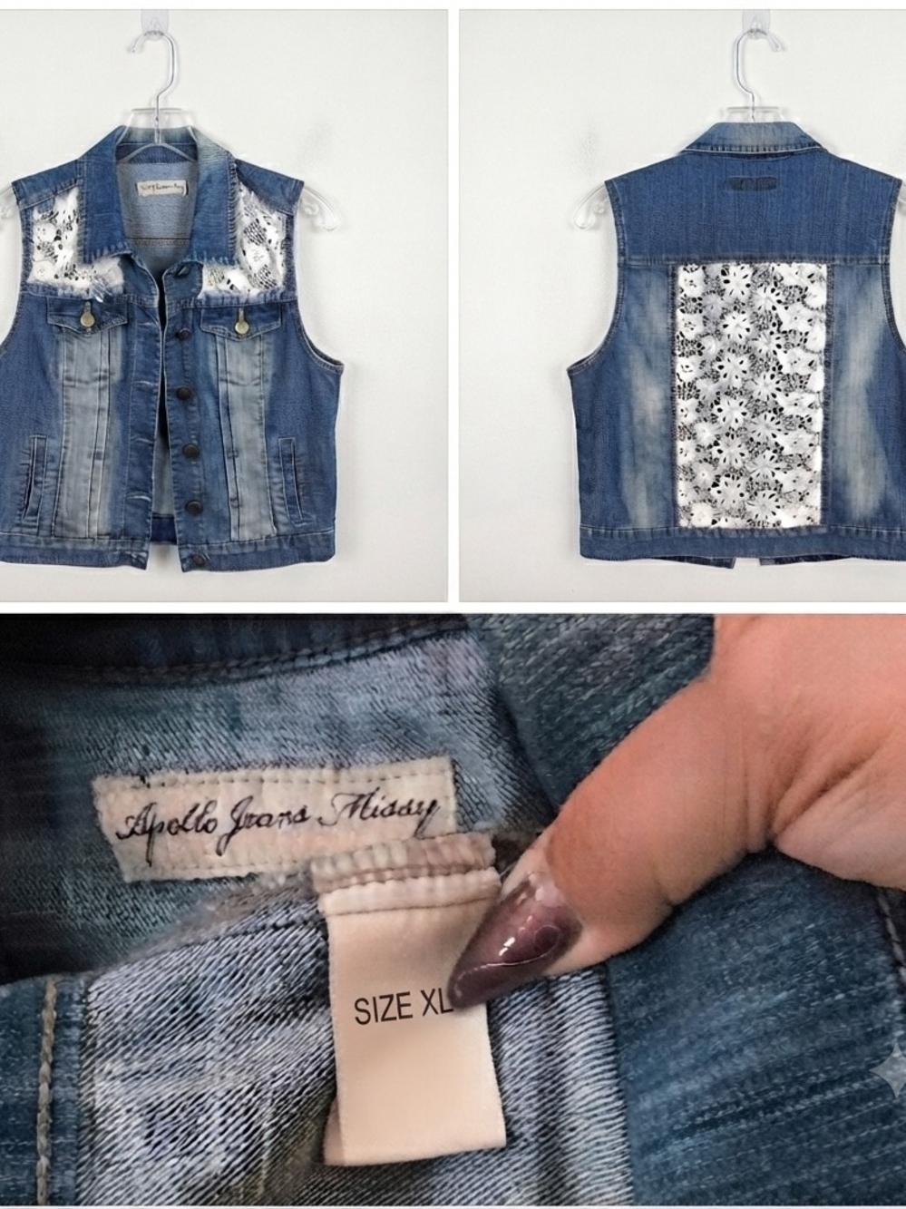 Apollo Jeans Missy Lace Vest